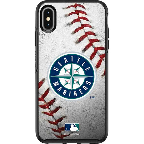 MLB Seattle Mariners Game Ball Otterbox Symmetry iPhone Skin