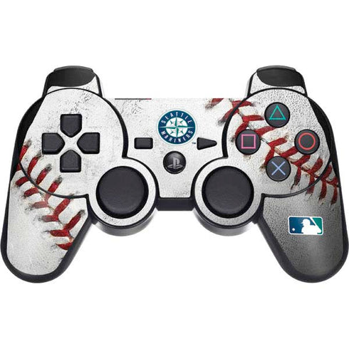 MLB Seattle Mariners Game Ball PS3 Dual Shock wireless controller Skin