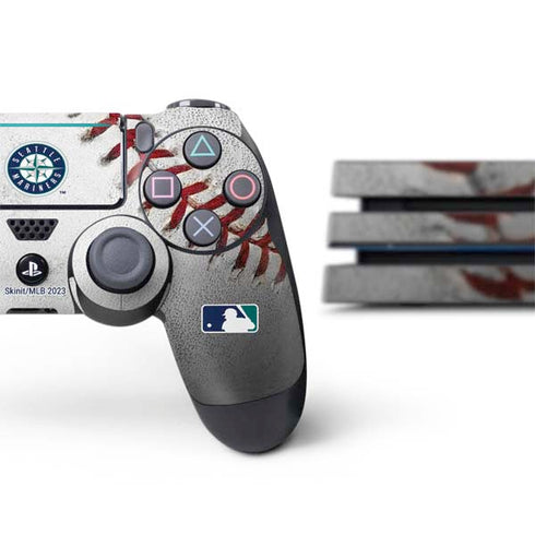 MLB Seattle Mariners Game Ball PS4 Pro Bundle Skin