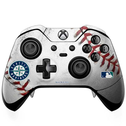 MLB Seattle Mariners Game Ball Xbox One Elite Controller Skin