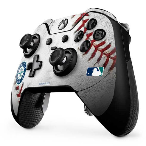 MLB Seattle Mariners Game Ball Xbox One Elite Controller Skin