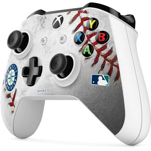 MLB Seattle Mariners Game Ball Xbox One S All-Digital Edition Bundle Skin