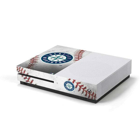 MLB Seattle Mariners Game Ball Xbox One S Console Skin