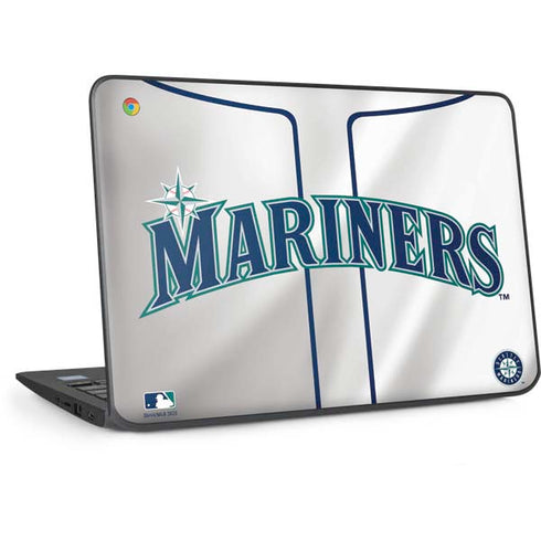 MLB Seattle Mariners Home Jersey HP Chromebook Skin
