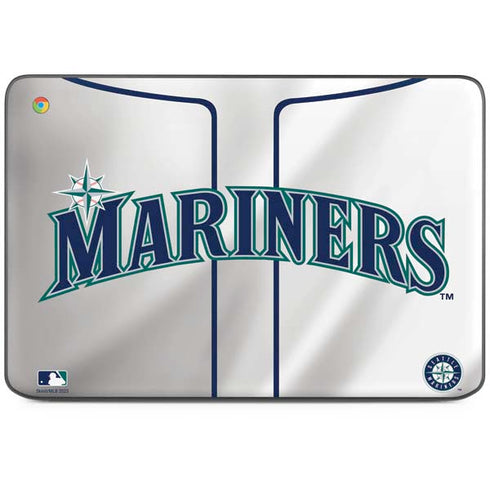 MLB Seattle Mariners Home Jersey HP Chromebook Skin
