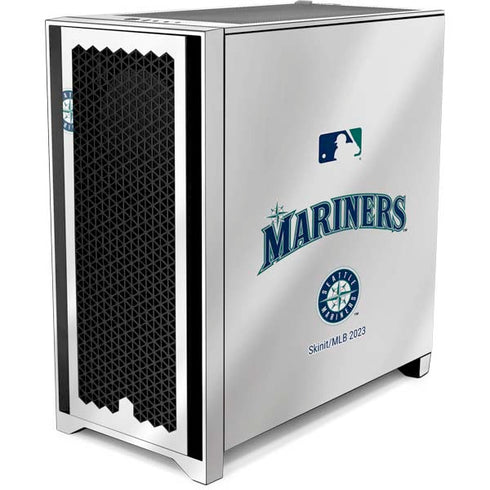 MLB Seattle Mariners Home Jersey Corsair 4000D Tempered Glass Mid-Tower ATX Case Skin
