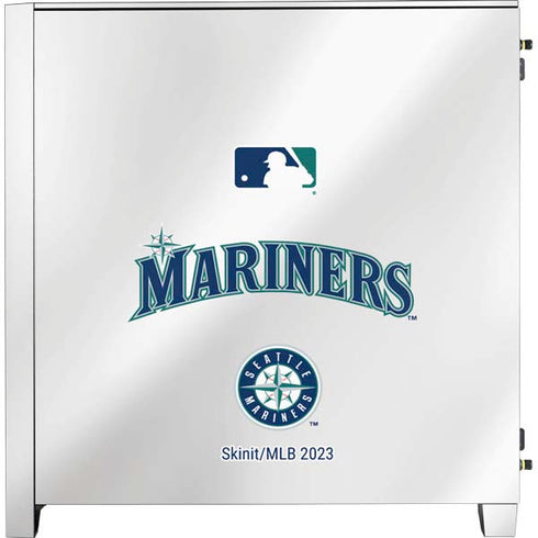 MLB Seattle Mariners Home Jersey Corsair 4000D Tempered Glass Mid-Tower ATX Case Skin