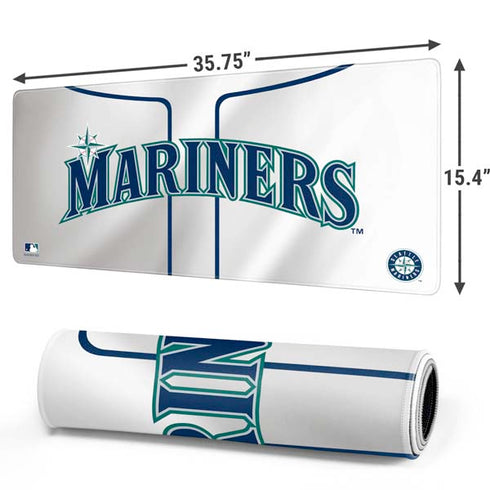 MLB Seattle Mariners Home Jersey Gaming Mouse Pad