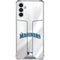 MLB Seattle Mariners Home Jersey Galaxy A13 5G Clear Case