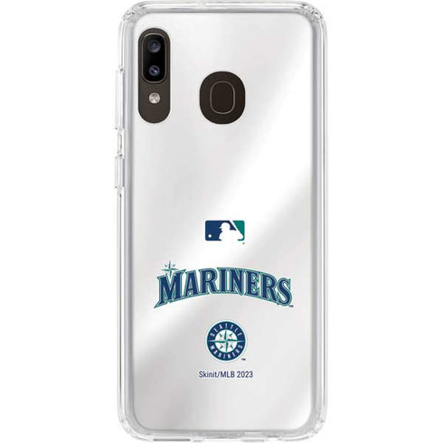 MLB Seattle Mariners Home Jersey Galaxy A20 Clear Case