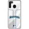 MLB Seattle Mariners Home Jersey Galaxy A21 Clear Case