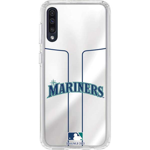 MLB Seattle Mariners Home Jersey Galaxy A50 Clear Case