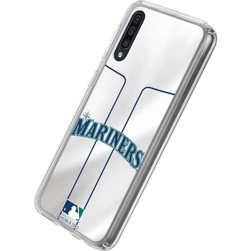 MLB Seattle Mariners Home Jersey Galaxy A50 Clear Case
