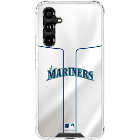 MLB Seattle Mariners Home Jersey Galaxy A54 5G Clear Case