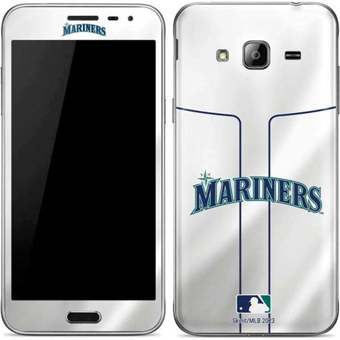 MLB Seattle Mariners Home Jersey Galaxy J3 Skin