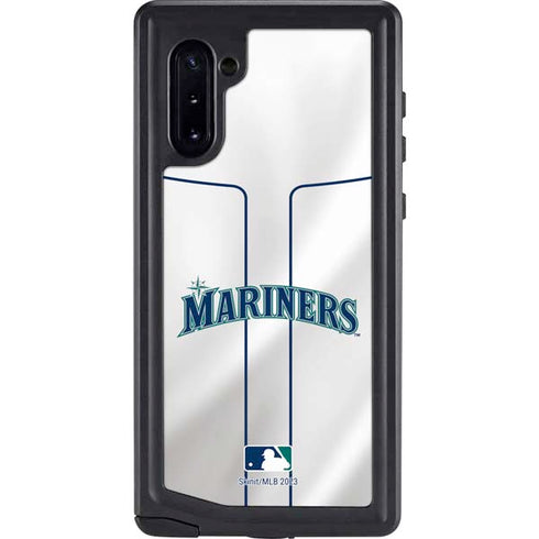 MLB Seattle Mariners Home Jersey Galaxy Note 10 Waterproof Case