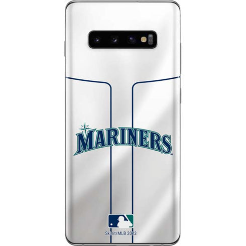 MLB Seattle Mariners Home Jersey Galaxy S10 Plus Skin
