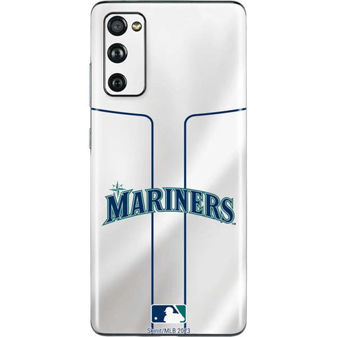 MLB Seattle Mariners Home Jersey Galaxy S20 Fan Edition Skin