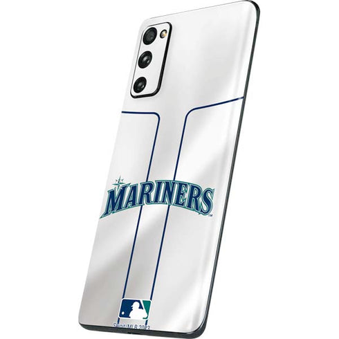 MLB Seattle Mariners Home Jersey Galaxy S20 Fan Edition Skin