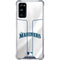 MLB Seattle Mariners Home Jersey Galaxy S20 FE Clear Case
