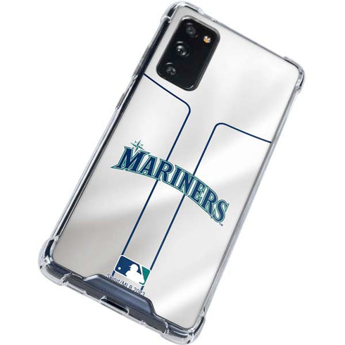 MLB Seattle Mariners Home Jersey Galaxy S20 FE Clear Case