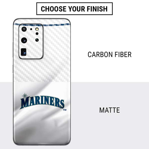 MLB Seattle Mariners Home Jersey Galaxy S20 Ultra 5G Skin