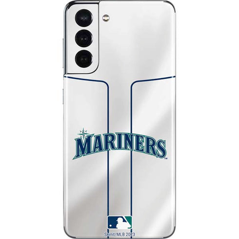 MLB Seattle Mariners Home Jersey Galaxy S21 5G Skin