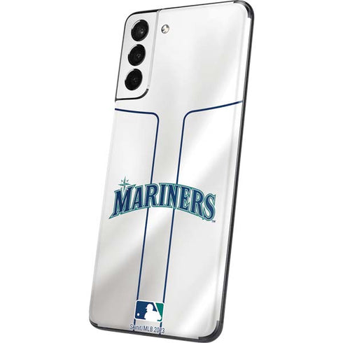 MLB Seattle Mariners Home Jersey Galaxy S21 5G Skin