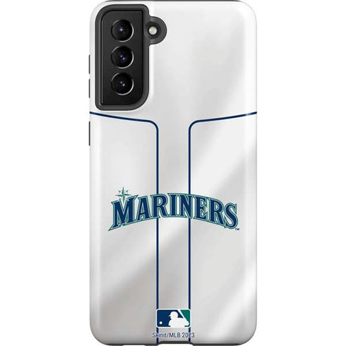 MLB Seattle Mariners Home Jersey Galaxy S21 Plus 5G Pro Case