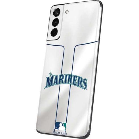 MLB Seattle Mariners Home Jersey Galaxy S21 Plus 5G Skin