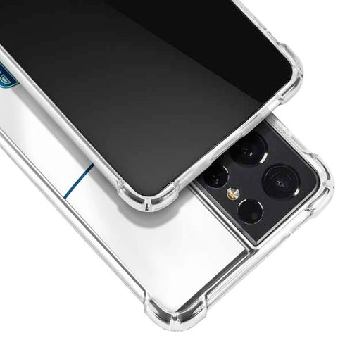 MLB Seattle Mariners Home Jersey Galaxy S21 Ultra 5G Clear Case