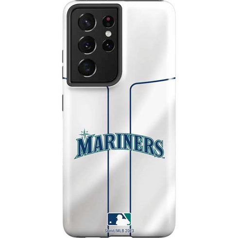 MLB Seattle Mariners Home Jersey Galaxy S21 Ultra 5G Pro Case