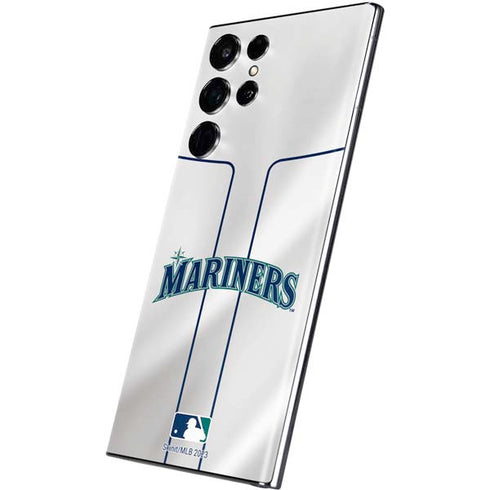MLB Seattle Mariners Home Jersey Galaxy S22 Ultra Skin