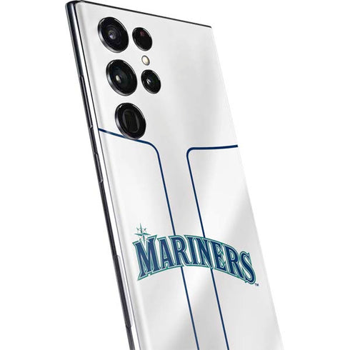 MLB Seattle Mariners Home Jersey Galaxy S22 Ultra Skin