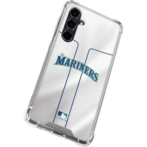 MLB Seattle Mariners Home Jersey Galaxy S23 FE Clear Case