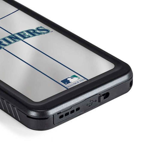 MLB Seattle Mariners Home Jersey Galaxy S23 Plus Waterproof Case
