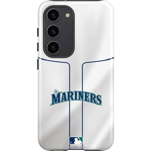 MLB Seattle Mariners Home Jersey Galaxy S23 Pro Case