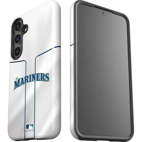 MLB Seattle Mariners Home Jersey Galaxy S24 Impact Case