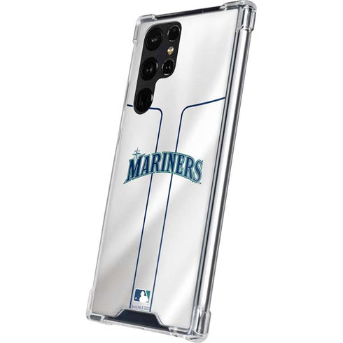 MLB Seattle Mariners Home Jersey Galaxy S24 Ultra Clear Case