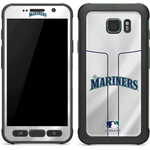 MLB Seattle Mariners Home Jersey Galaxy S7 Active Skin