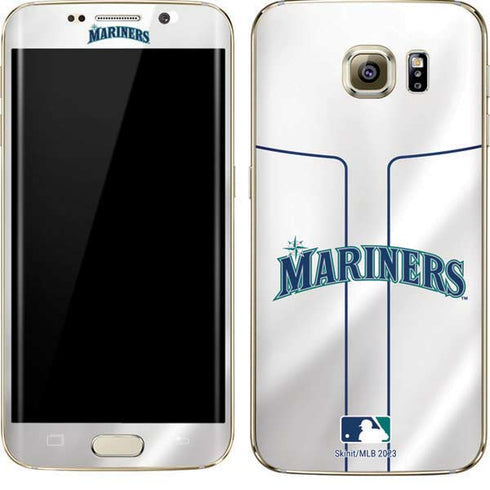 MLB Seattle Mariners Home Jersey Galaxy S7 Edge Skin