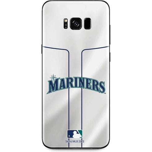 MLB Seattle Mariners Home Jersey Galaxy S8 Plus Skin