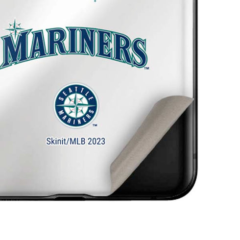 MLB Seattle Mariners Home Jersey Galaxy Z Flip Skin