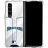 MLB Seattle Mariners Home Jersey Galaxy Z Fold4 5G Clear Case