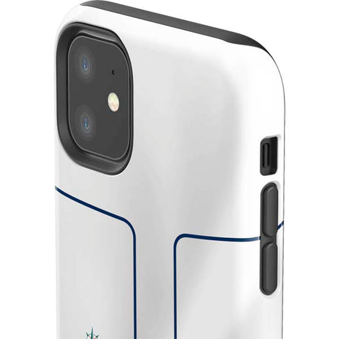 MLB Seattle Mariners Home Jersey iPhone 11 Impact Case