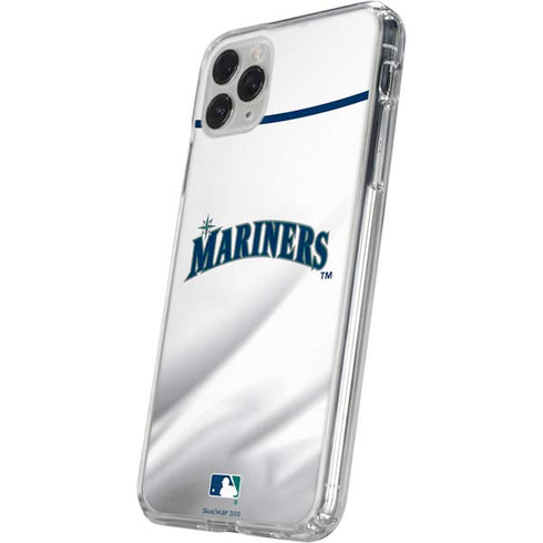 MLB Seattle Mariners Home Jersey iPhone 11 Pro Clear Case