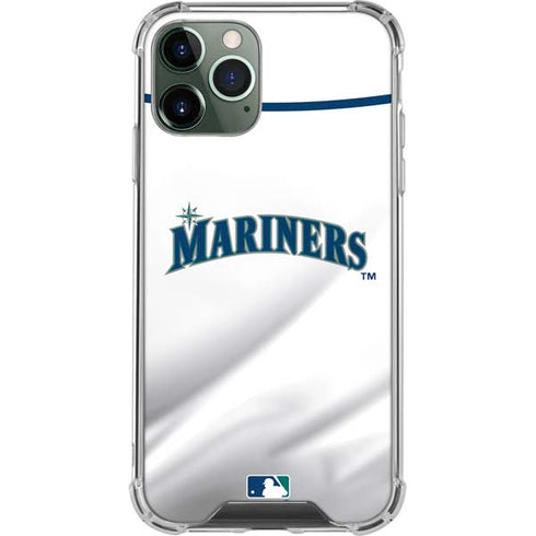 MLB Seattle Mariners Home Jersey iPhone 11 Pro Max Clear Case