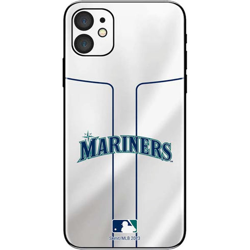 MLB Seattle Mariners Home Jersey iPhone 11 Skin