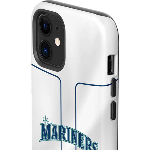 MLB Seattle Mariners Home Jersey iPhone 12 Impact Case