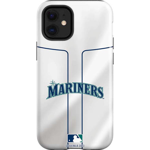 MLB Seattle Mariners Home Jersey iPhone 12 Mini Impact Case